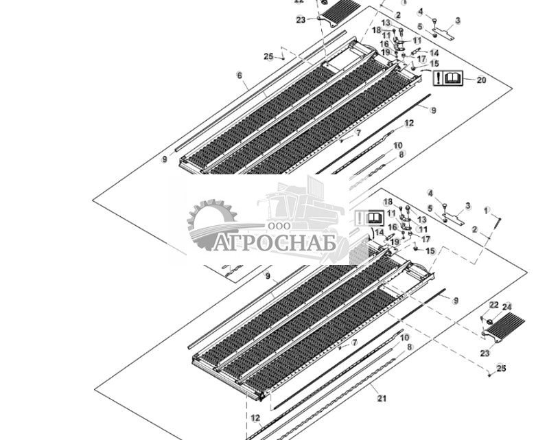 Элемент верхнего решета, с ручной регулировкой, для кукурузы - ST828753 714.jpg